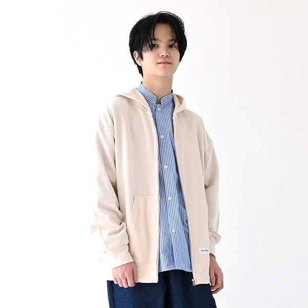 【25FW】ジップパーカー / アッシュグレー