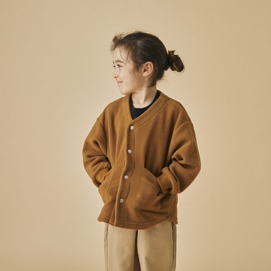 【25FW】フリースノーカラーJK / 杢グレー