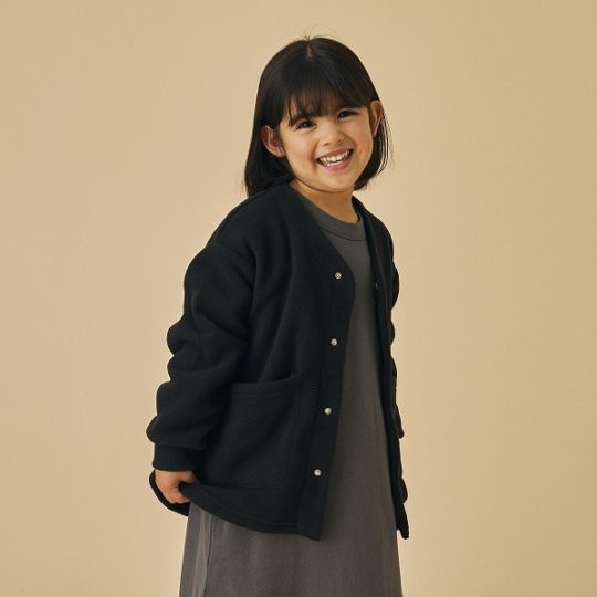 【25FW】フリースノーカラーJK / 杢グレー