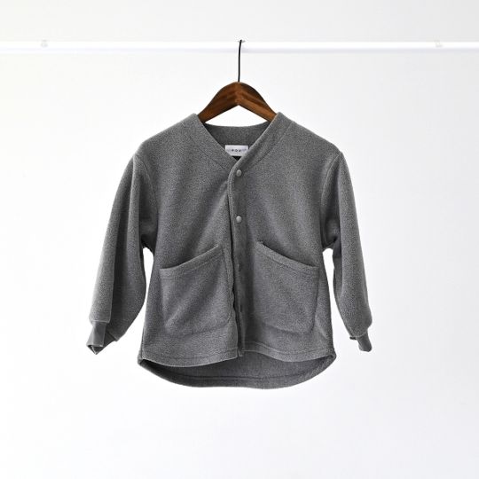 【25FW】フリースノーカラーJK / ブラック