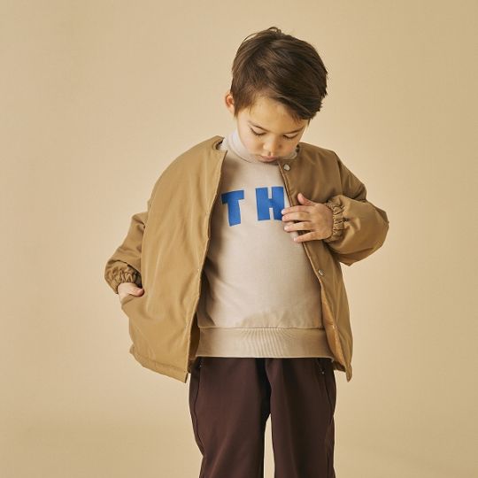 【25FW】ノーカラージャケット / ベージュ