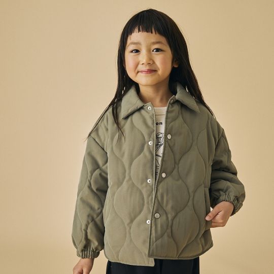 【25FW】キルティングジャケット / ベージュ