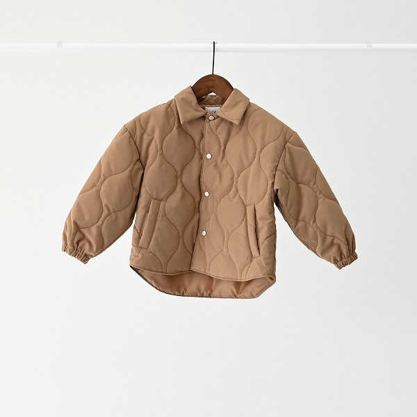 【25FW】キルティングジャケット / ブラック