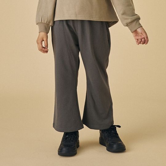 【25FW】フレアパンツ / チャコールグレー