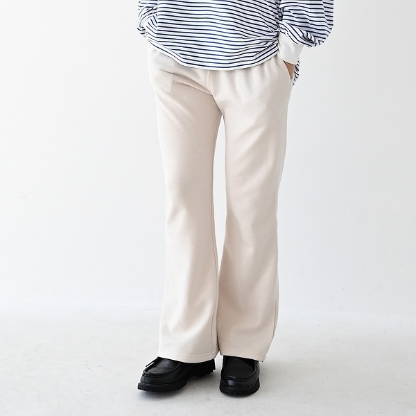 【25FW】フレアパンツ / アイボリー