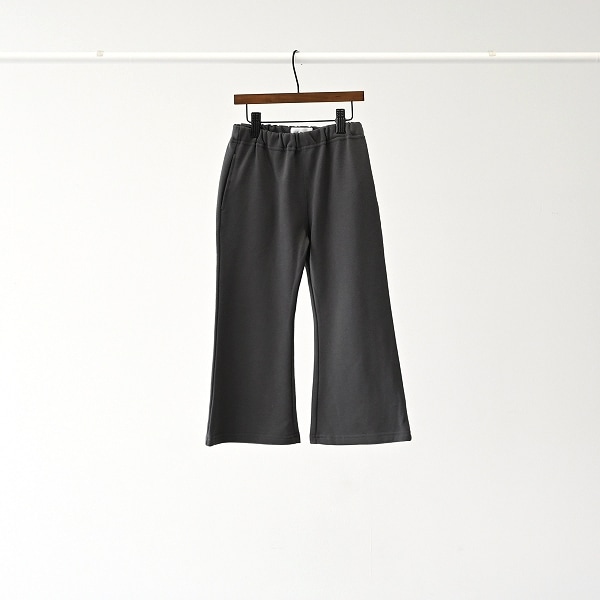 【25FW】フレアパンツ / チャコールグレー