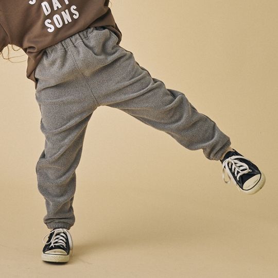 【25FW】フリースロングパンツ / ブラック