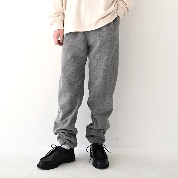 【25FW】フリースロングパンツ / キャメル