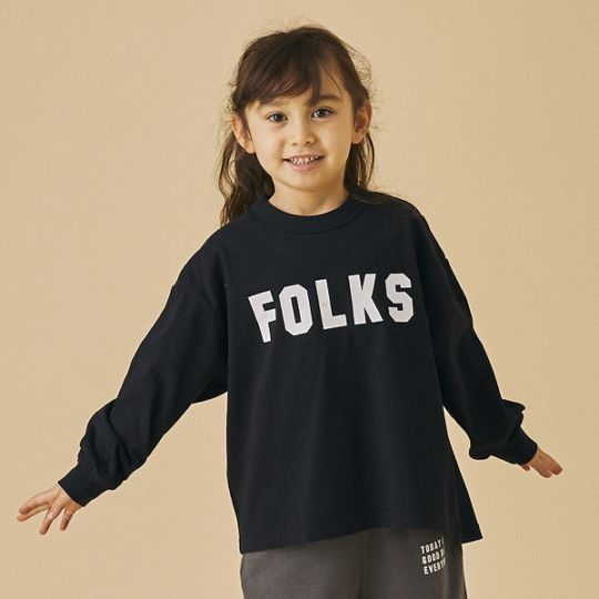 【25FW】FOLKS L/S Tシャツ / サンド