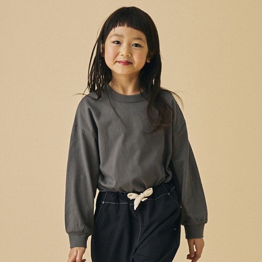 【25FW】PLAIN L/S Tシャツ / ブラック