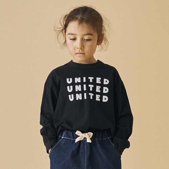 【25FW】UNITED L/S Tシャツ / ブラック