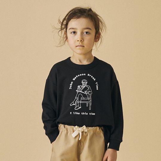 【25FW】JOHN トレーナー / ブラック