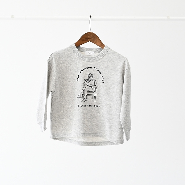 【25FW】JOHN トレーナー / ブラック