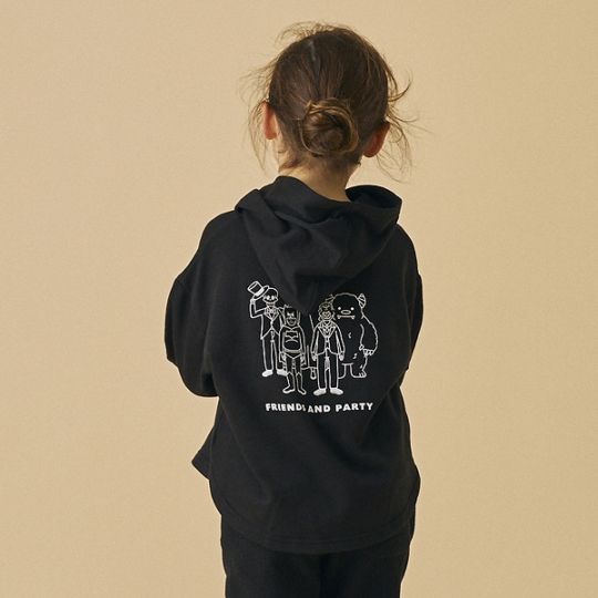 【25FW】FRIENDS パーカー / ブラック