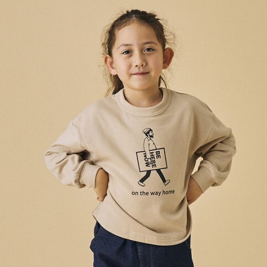 【25FW】wayhouse トレーナー / グレージュ
