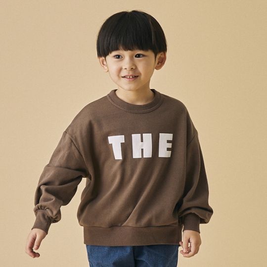 【25FW】THE ビッグトレーナー / アッシュブラウン