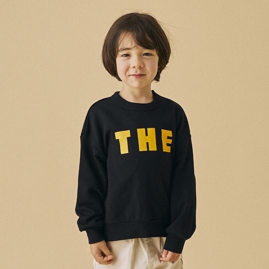 【25FW】THE ビッグトレーナー / ブラック