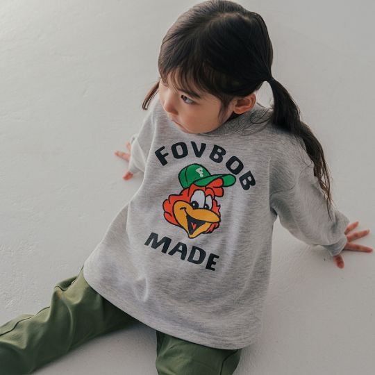 【25FW】F/B BIRD トレーナー / アイボリー