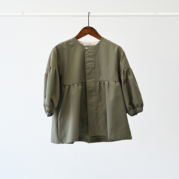 【25FW】ギャザーコート / ベージュ