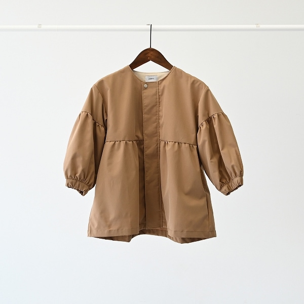 【25FW】ギャザーコート / ベージュ