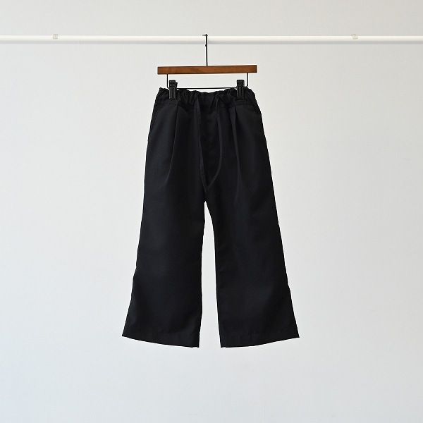 【25FW】ワイドフレアパンツ / チャコールグレー