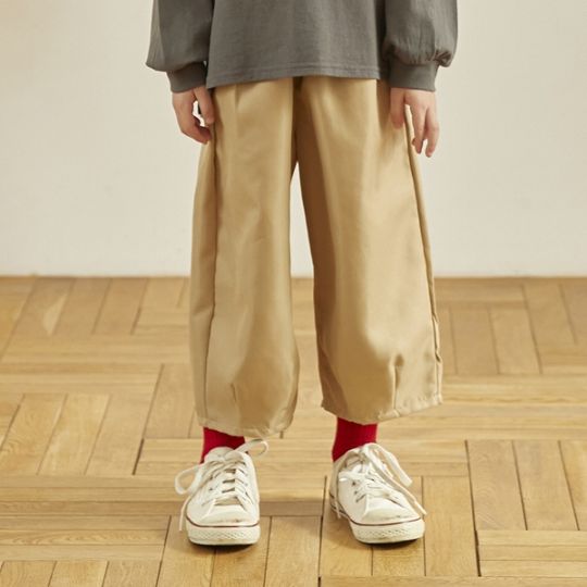 【25FW】タックバレルパンツ / チャコールグレー