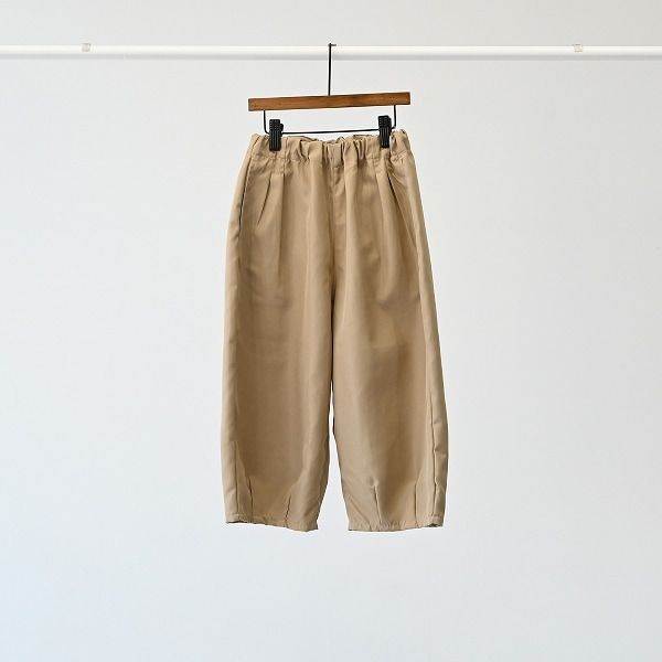 【25FW】タックバレルパンツ / チャコールグレー