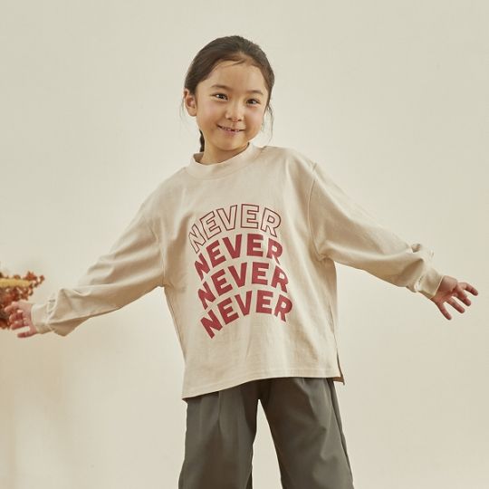 【25FW】NEVER L/S Tシャツ / ブラック