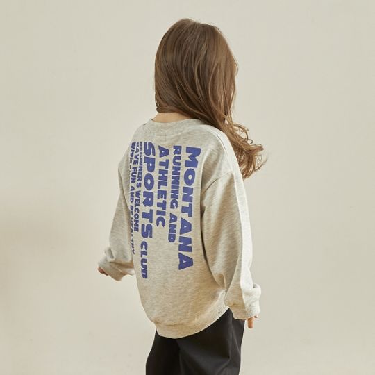 【25FW】SPORTSCLUB プルオーバー / チャコールグレー