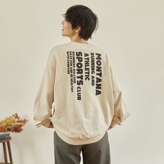 【25FW】SPORTSCLUB プルオーバー / チャコールグレー
