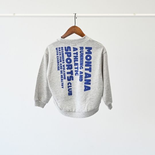【25FW】SPORTSCLUB プルオーバー / チャコールグレー