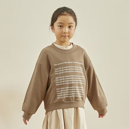 【25FW】LOGO プルオーバー / ブラック