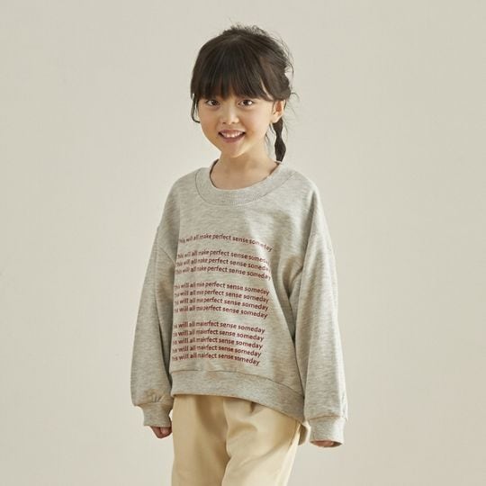 【25FW】LOGO プルオーバー / ブラック