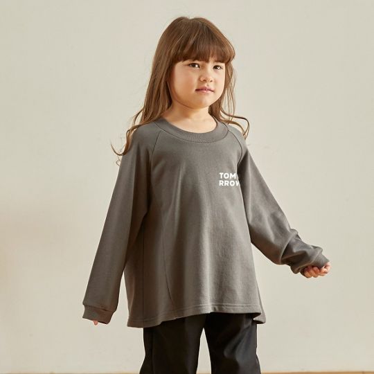 【25FW】フレアプルオーバー / チャコールグレー