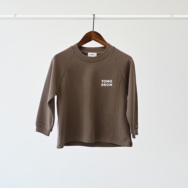 【25FW】フレアプルオーバー / チャコールグレー