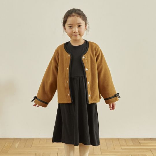 【25FW】ギャザーワンピース / チャコールグレー