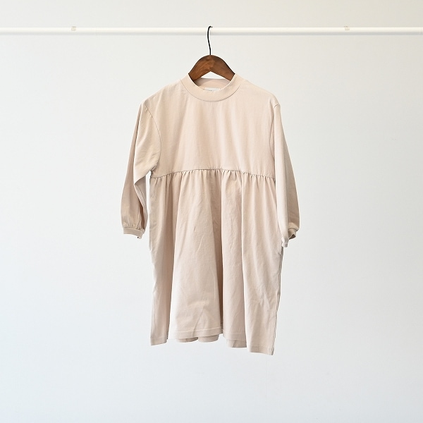 【25FW】ギャザーワンピース / ブラック