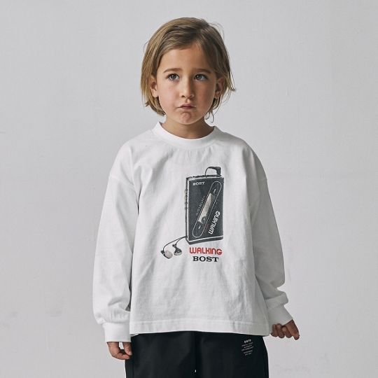 【25FW】WALKINGBOST L/S Tシャツ / ホワイト