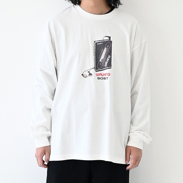 【25FW】WALKINGBOST L/S Tシャツ / ブラック