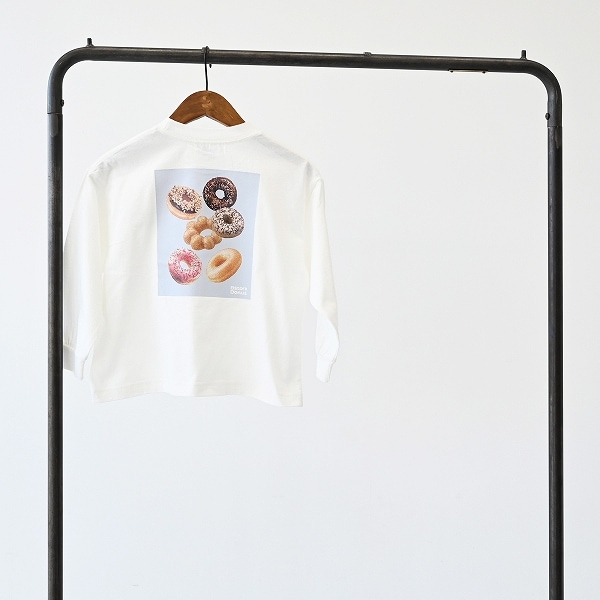 【25FW】Donut L/S Tシャツ / ホワイト