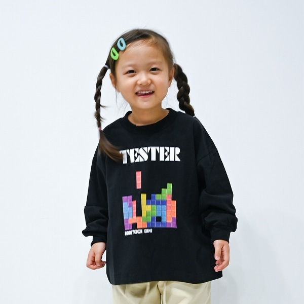 【25FW】TESTER L/S Tシャツ / ブラック
