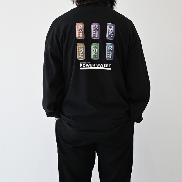 【25FW】POWERSWEET L/S Tシャツ / ブラック
