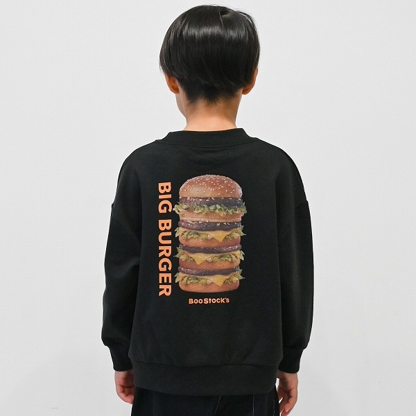 【25FW】BIGBURGER トレーナー / 杢グレー