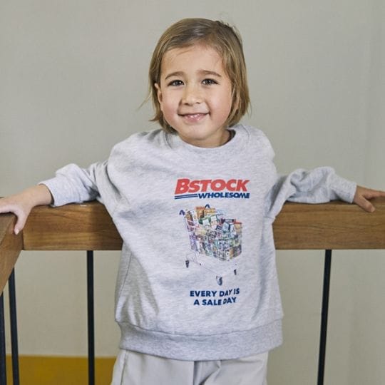 【25FW】WHOLESOME トレーナー / ブラック