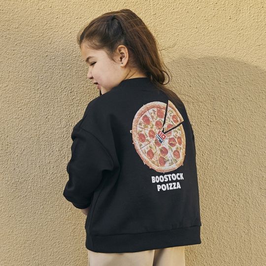 【25FW】POIZZA トレーナー / 杢グレー
