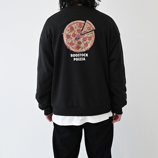 【25FW】POIZZA トレーナー / 杢グレー