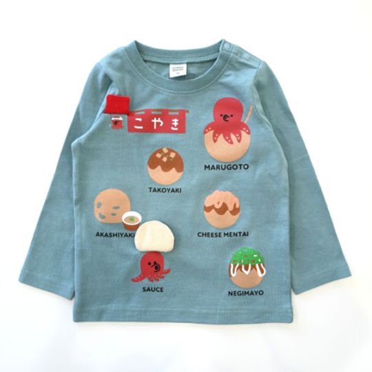 【25FW】たこ焼き ロングＴシャツ / オフホワイト