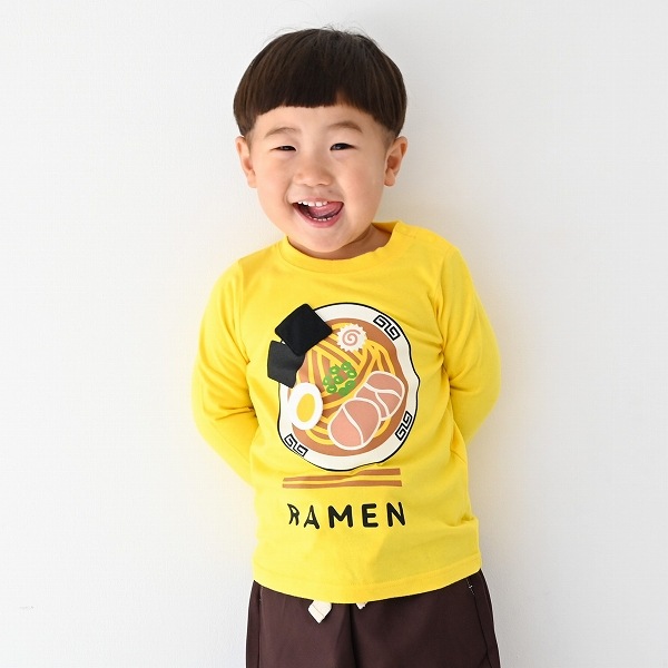 【25FW】ラーメン ロングＴシャツ / アイボリー