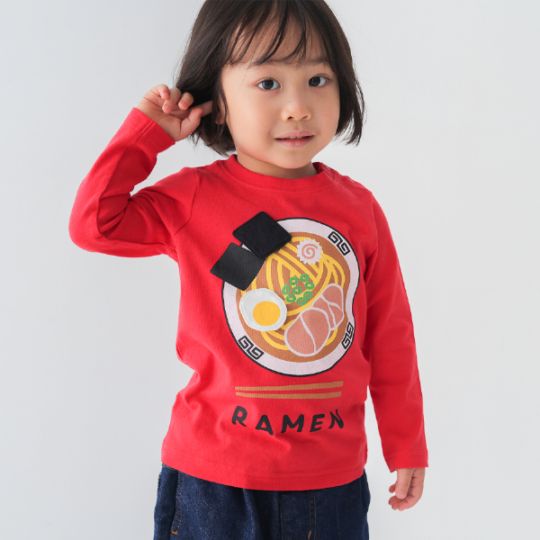 【25FW】ラーメン ロングＴシャツ / アイボリー