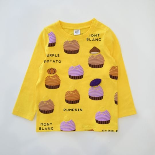 【25FW】モンブラン ロングＴシャツ / イエロー